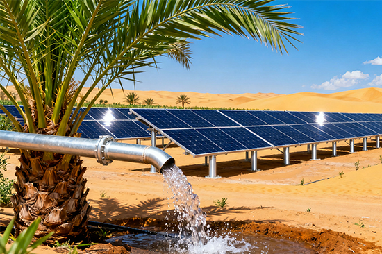 PV500光伏楊水變頻器助力沙特